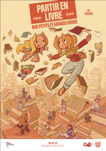 **Bibliothèque** : Partir en livre « Nos petits et grands héros »