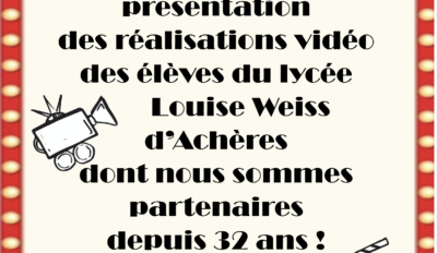 –Pandora– Projection des réalisations vidéo des élèves de Louise Weiss