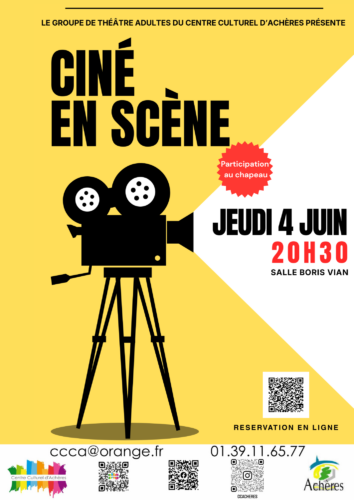 Théâtre : « Ciné en scène » – Jeudi 4 juin 2026