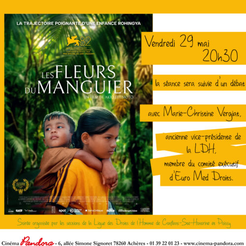 –Pandora– Projection-débat : Les Fleurs du Manguier