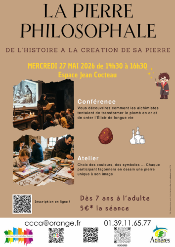 Centre Culturel d&rsquo;Achères : Apprentis Alchimistes : le secret de la Pierre philosophale