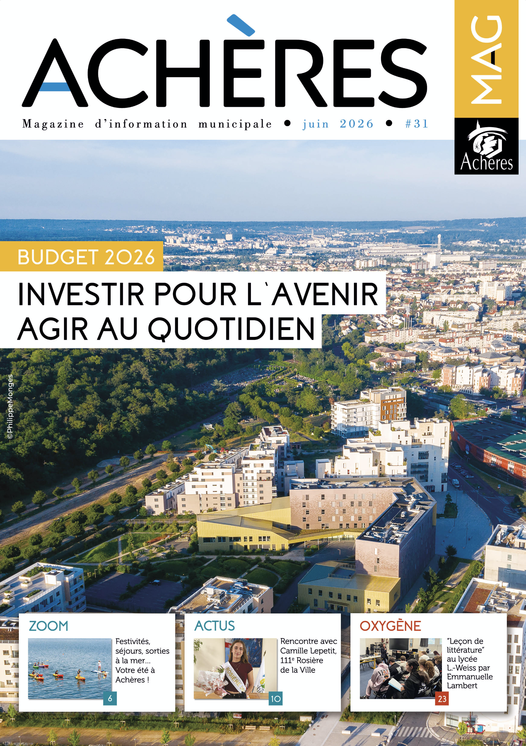 Achères Mag #31 : juin 2026
