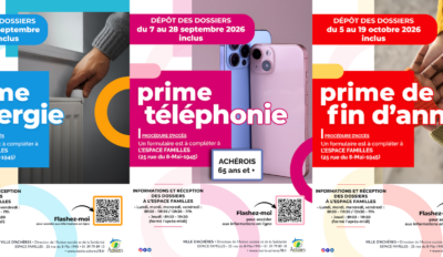 Prime Téléphonie, Prime fin d&rsquo;année et Prime énergie 2026