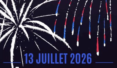 Fête nationale – lundi 13 juillet 2026