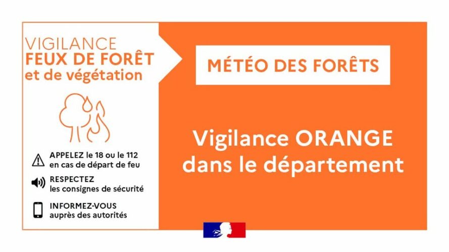 Feux de forêt : Vigilance Orange dans les Yvelines