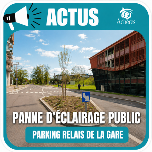 Panne d&rsquo;éclairage public – Zone du Parc Relais Indigo