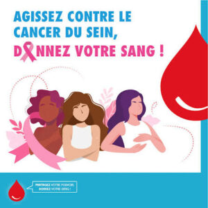 [Octobre Rose] – Collecte de sang : Samedi 10 octobre
