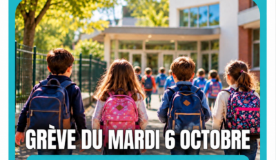 Mouvement de grève du Mardi 6 octobre 2026